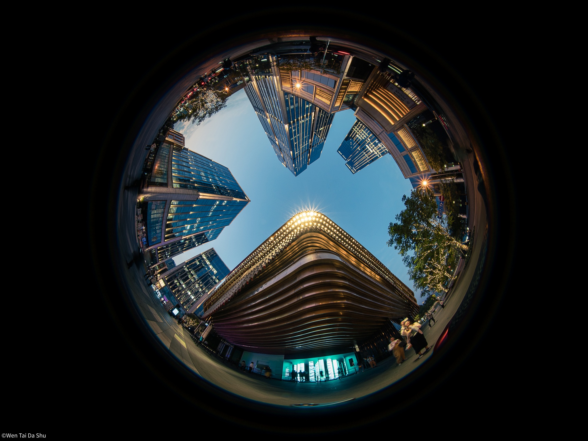©Wen Tai Da ShuCF 4mm F2.8 210° Circular Fisheye